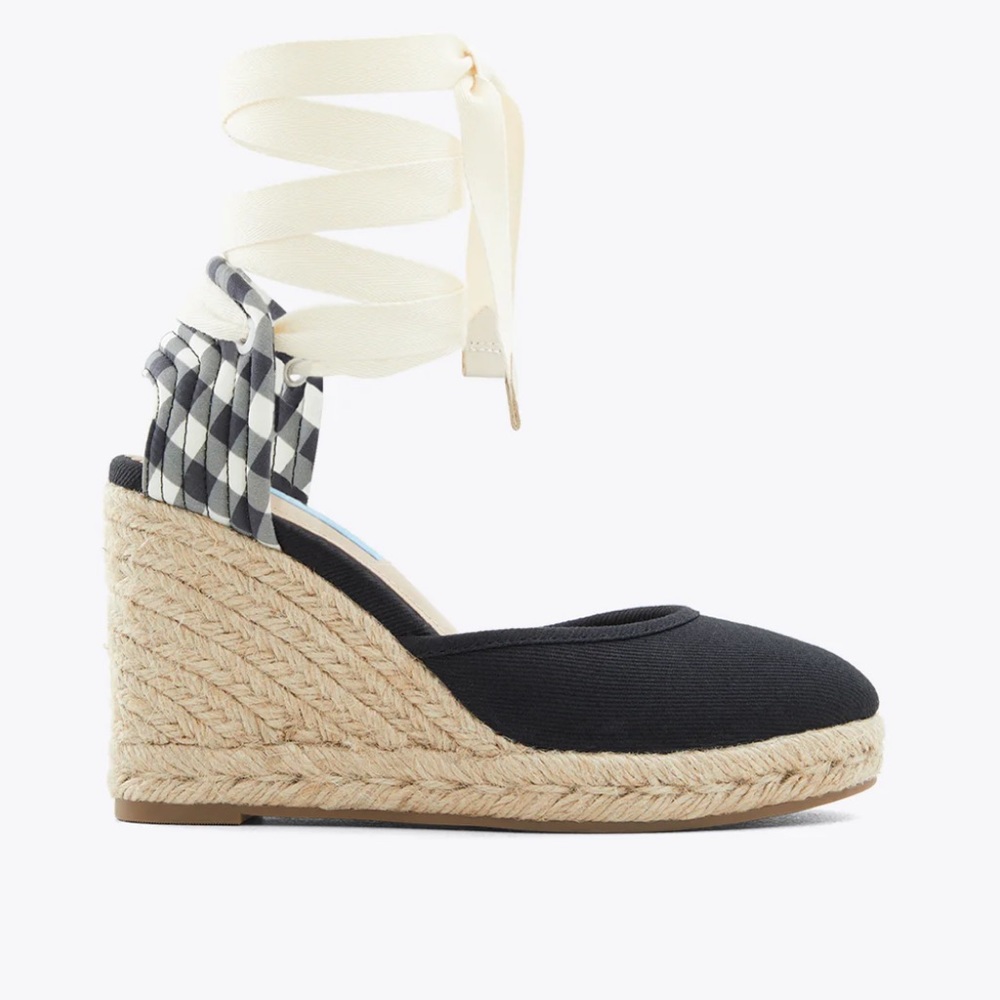 Draper James Olivia espadrille wedges NEW!!